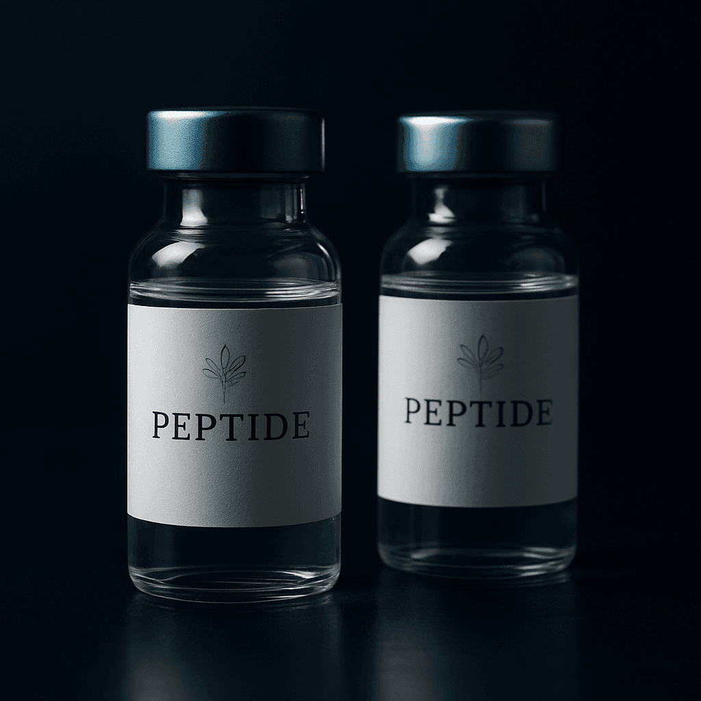 Premium peptide vials